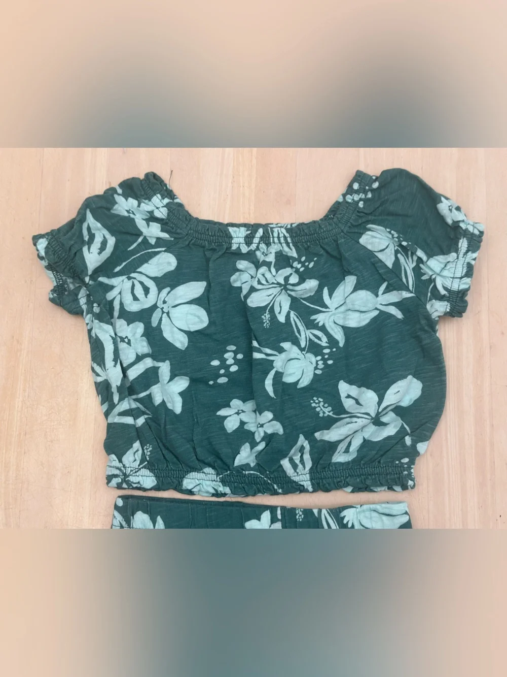 Carter’s Tropical Print 2-Piece Shirt & Shorts Set